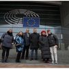 Afectados del metro de San Fernando son escuchados en el Parlamento Europeo