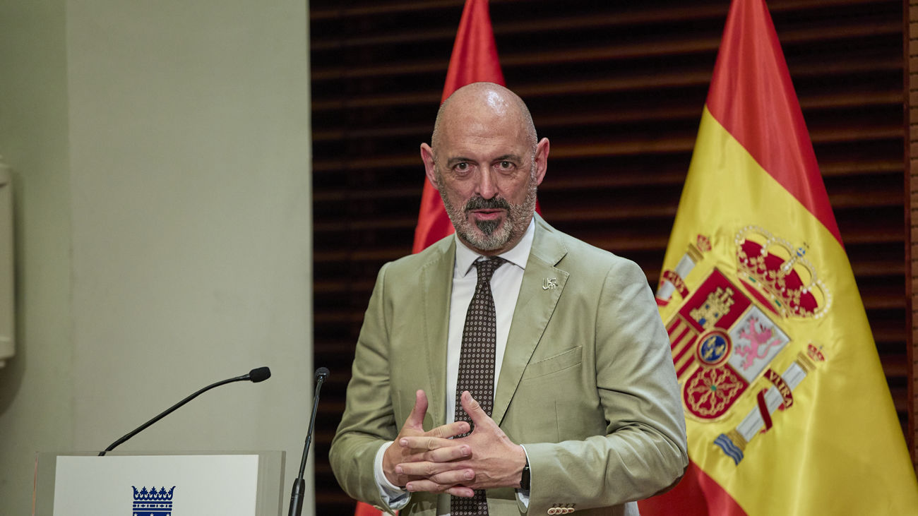 El rector de la Universidad Complutense, Joaquín Goyache
