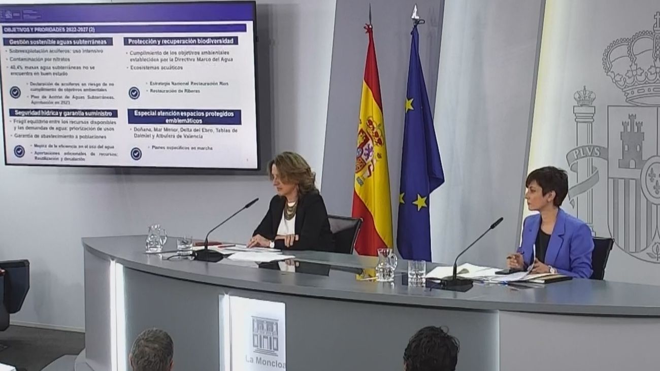 Rueda de prensa posterior al Consejo de ministros