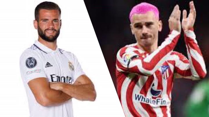 Nacho y Griezmann / TELEMADRID