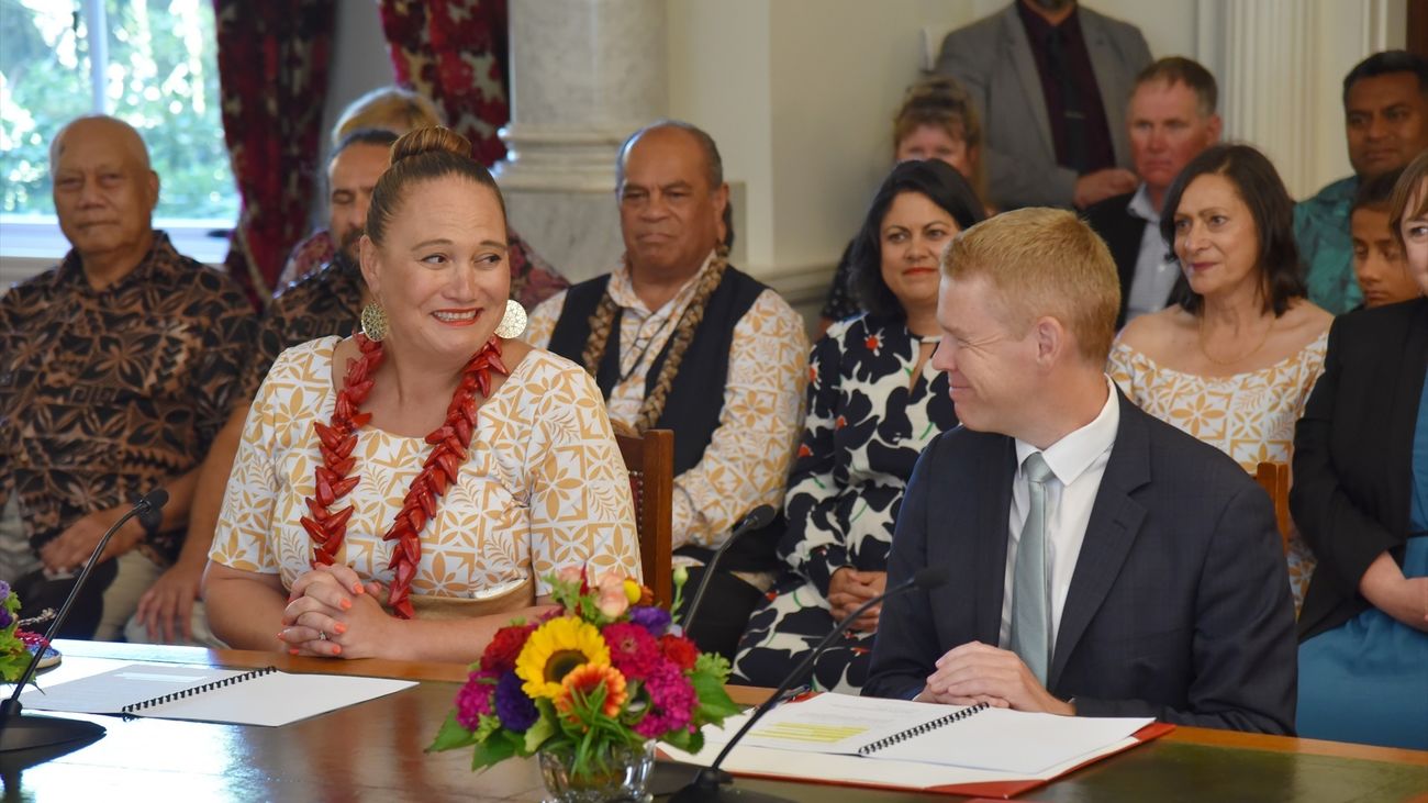 Chris Hipkins, primer ministro de Nueva Zelanda
