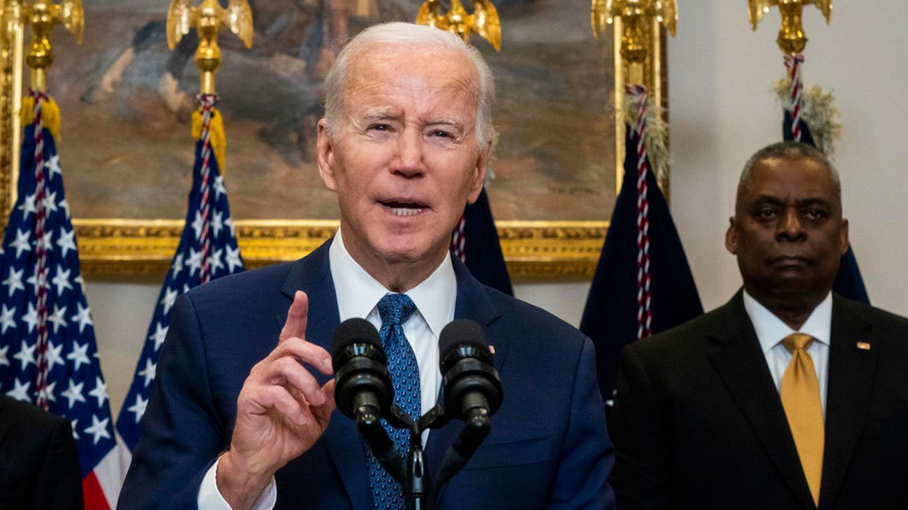 Biden conferencia con Scholz, Macron, Sunak y Meloni antes de anunciar el envío a Ucrania de 31 tanques Abrams