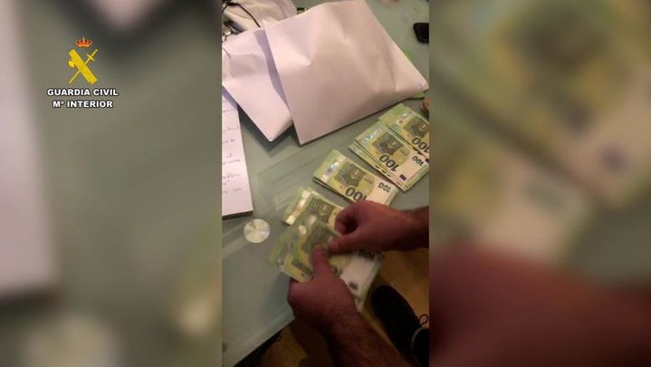 Botín incautado a la banda de albaneses que robaba en casas y chalés de la Sierra Norte de Madrid / Guardia Civil