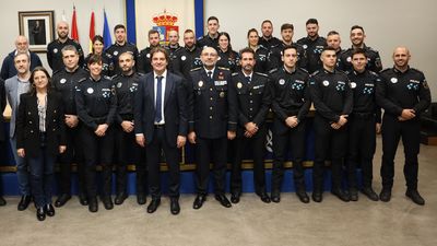 Fuenlabrada ya cuenta con 206 policías locales con la incorporación de 22 nuevos agentes