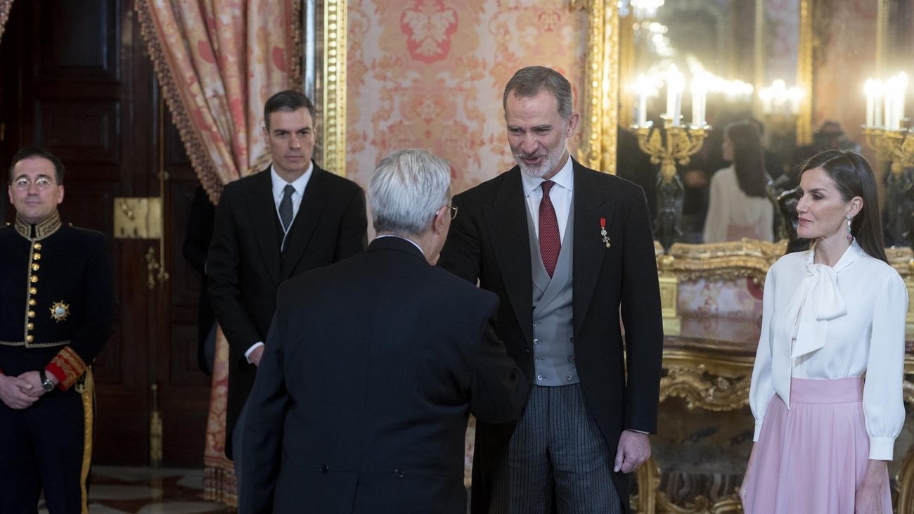 Los Reyes participan en la recepción anual del Cuerpo Diplomático acreditado en España