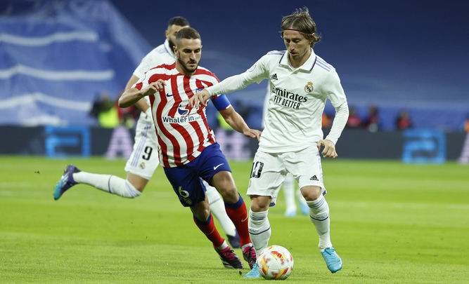Koke y Modric / EFE