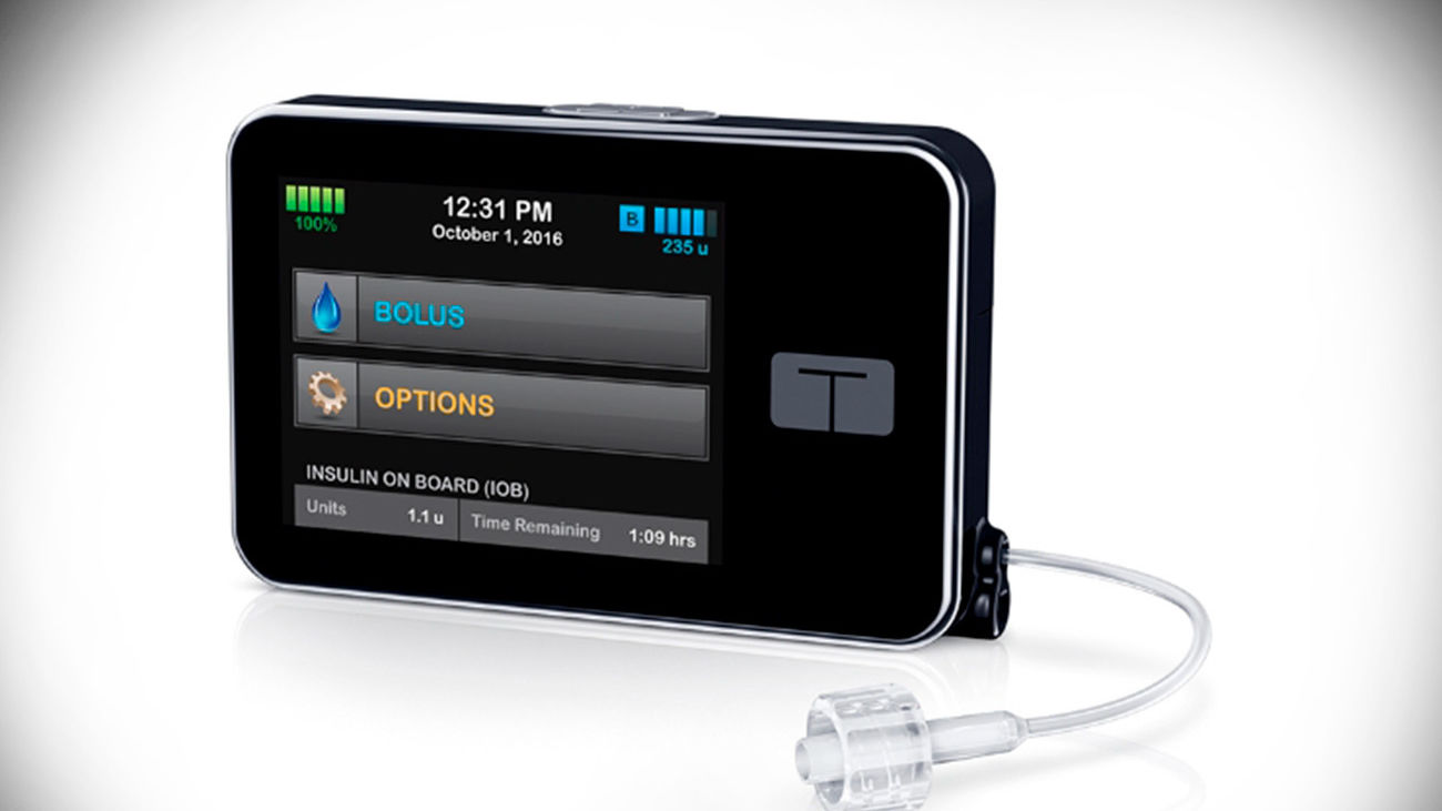 Bomba de insulina t:slim X2 de Tandem Diabetes Care