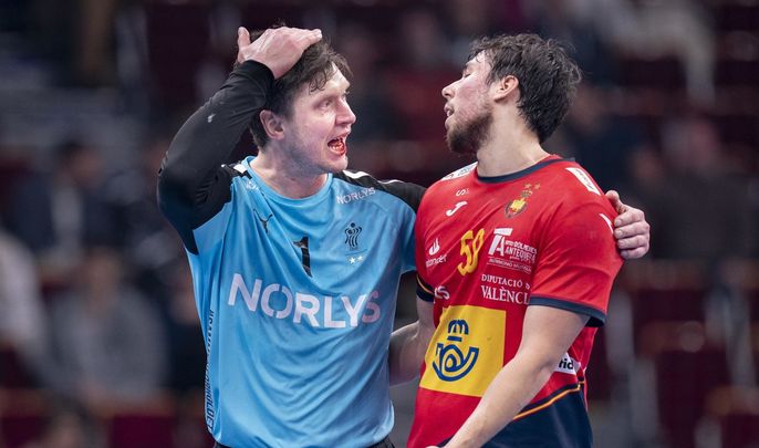 Landis y Daniel Dujshebaev / EFE