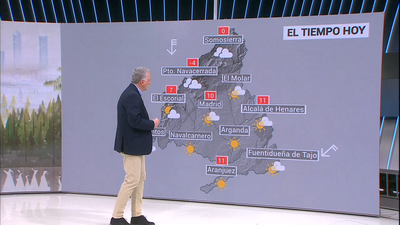 El tiempo para este viernes: Nevadas débiles en cotas altas y temperaturas sin cambios