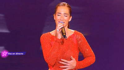 María López arrasa en 'LaLaLa' y pasa a la semifinal