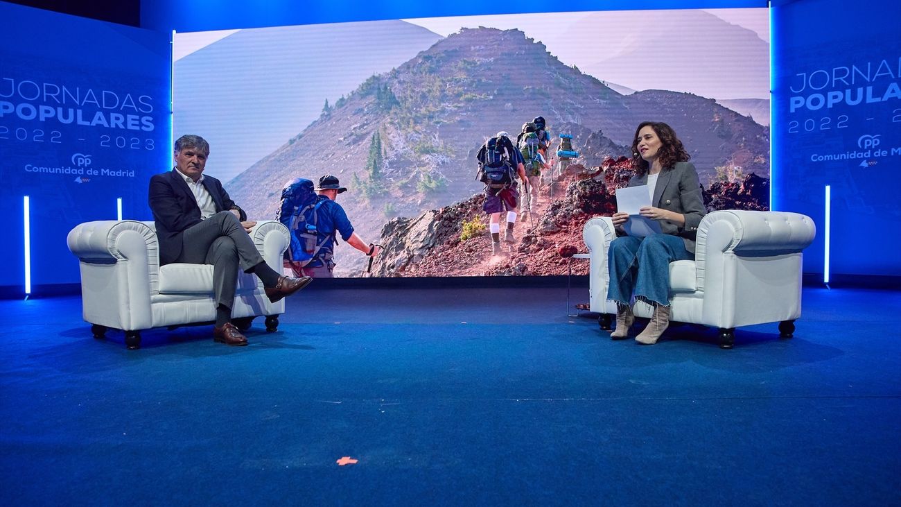 Ayuso reivindica el "mérito a la española"  y la cultura del esfuerzo