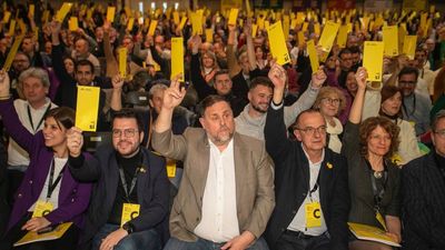 Las bases de ERC avalan en un 97% un referéndum que declare la independencia con un 55% del 'sí'