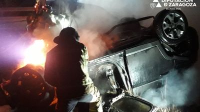 Cuatro muertos al chocar dos vehículos en la N-234 a la altura de Torralba de Ribota (Zaragoza)