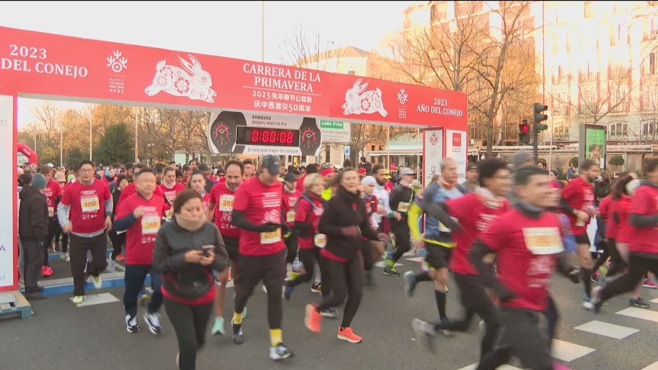 Madrid celebra el Año Nuevo chino con una carrera
