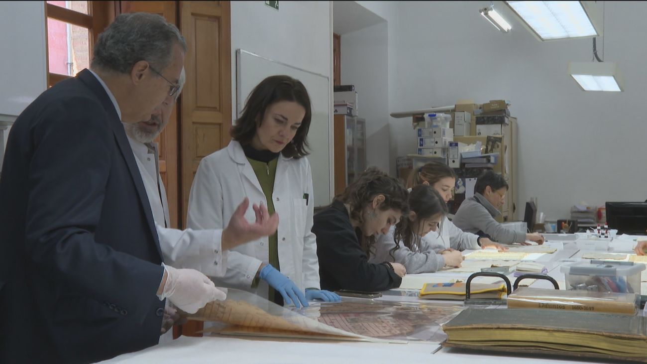 Ossorio visita la Escuela Superior de Restauración y Conservación de Bienes Culturales