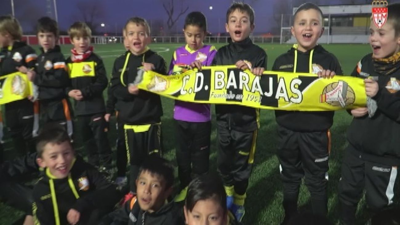 Visitamos la escuela del CD Barajas