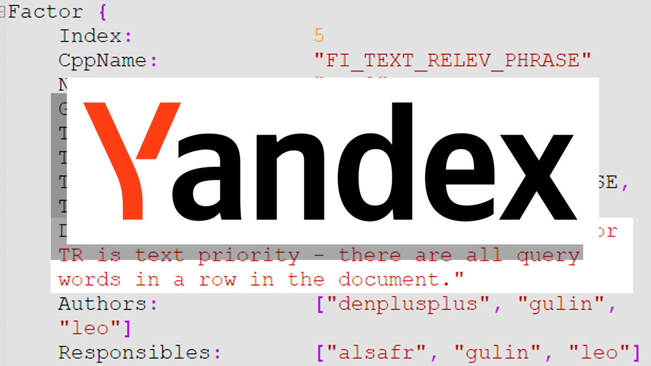 Logotipo del buscador Yandex