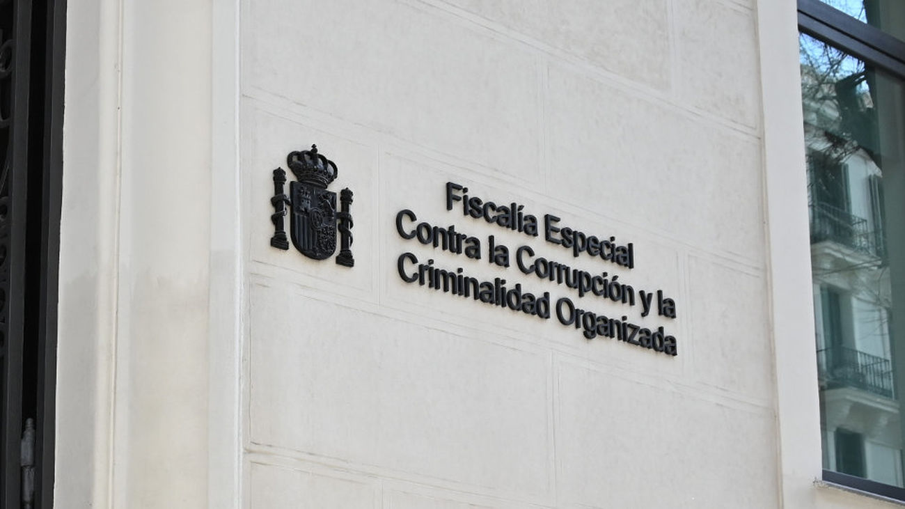 Sede de la Fiscalía Especial contra la Corrupción en la calle Manuel Silvela de Madrid