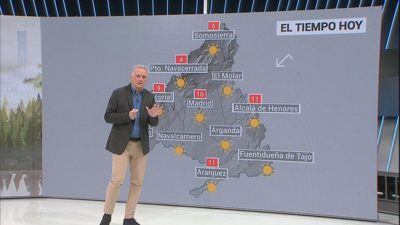 Madrid sigue con mucho frío y en alerta amarilla