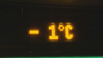 Miércoles frío en Madrid con temperaturas bajo cero
