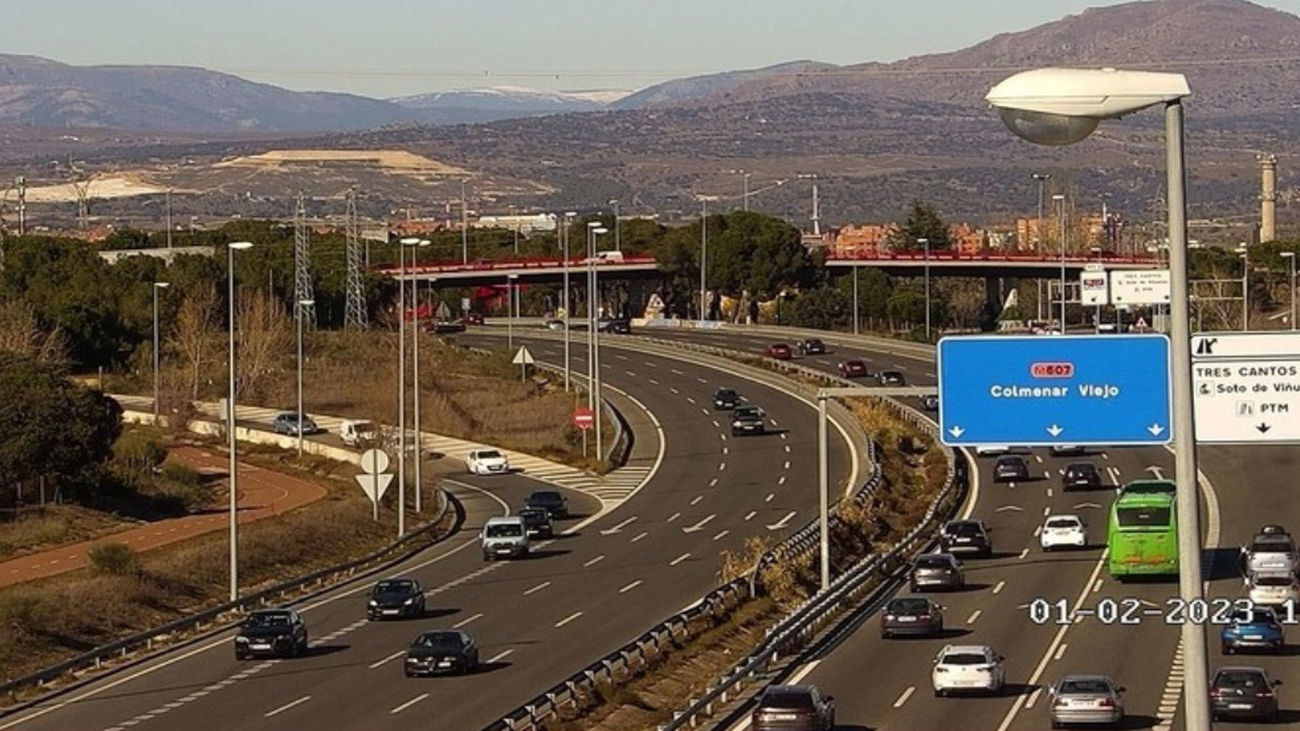 La M-607, un mismo problema de atascos y dos soluciones enfrentadas