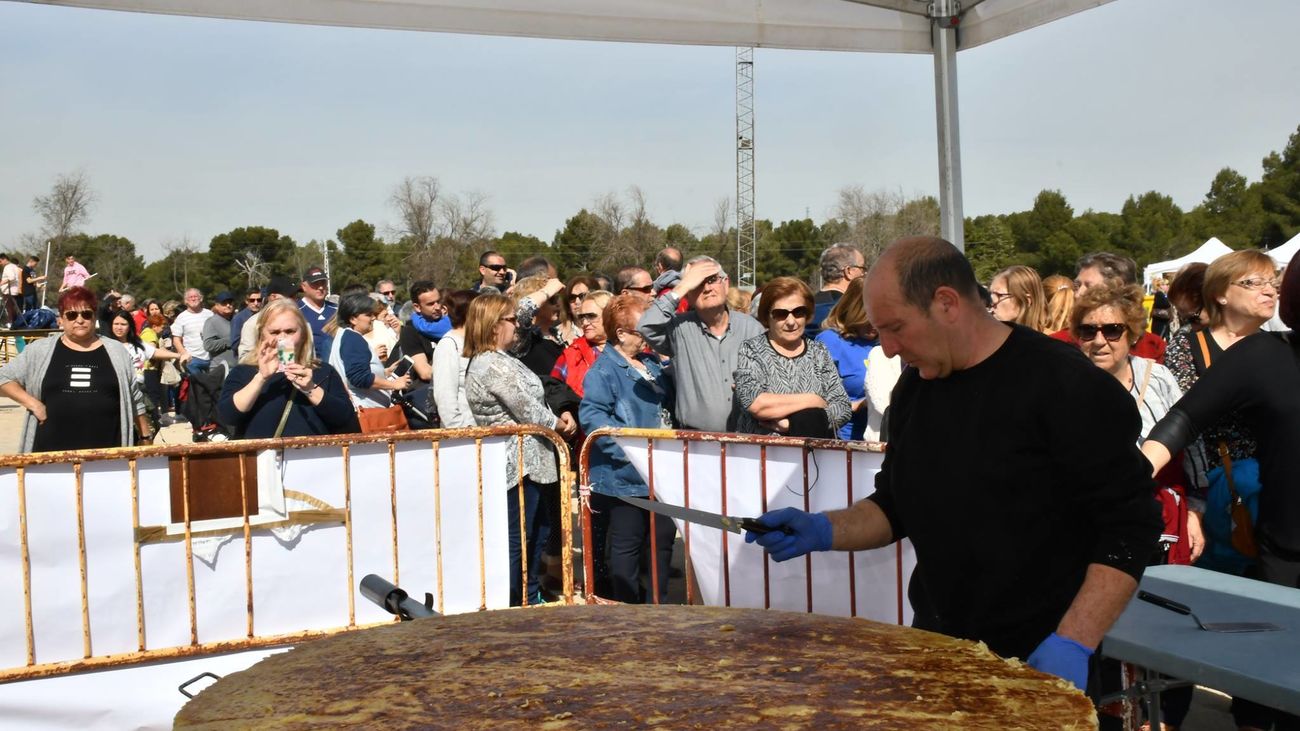 Una tortilla gigante