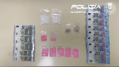 Detenido un conductor de VTC en Carabanchel con droga y dinero en su vehículo