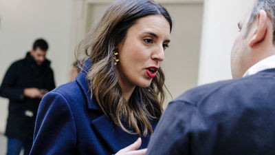 Irene Montero confía en un acuerdo con el PSOE sobre la ley del 'sí es sí', pero descarta  dimitir si no se produce