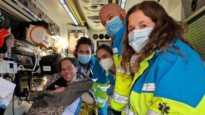 Nace en Villaverde, Aarón, con bastante prisa y la ayuda del Summa112