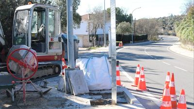 Hoyo de Manzanares estrena dos radares de tramo en la travesía de la M-618