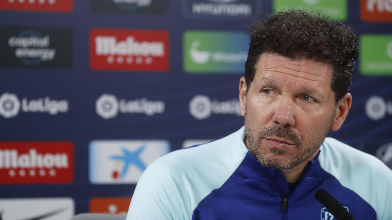 Simeone: "Estoy en paz porque lo di todo y lo voy a dar hasta el último día"