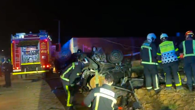 Un muerto y dos heridos tras el vuelco de un turismo en Mejorada del Campo