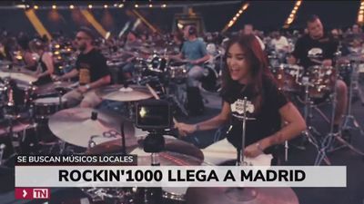 Rockin'1000 llega a Madrid y busca 1000 músicos para subirse al escenario