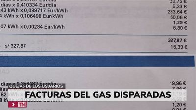 La factura de gas del mes de enero se  triplica en los hogares con tarifa no regulada