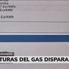 La factura de gas del mes de enero se  triplica en los hogares con tarifa no regulada