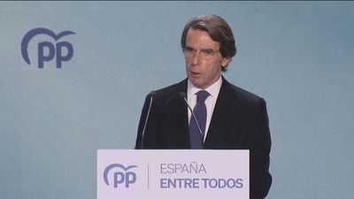 Patxi López responde con dureza a Aznar
