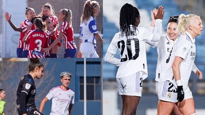 El Real Madrid arrolla al Valencia, Ludmila impulsa al Atlético y empata el Madrid CFF