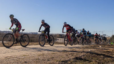 600 ciclistas compiten en el Trofeo Tres Cantos Ciudad Europea del Deporte