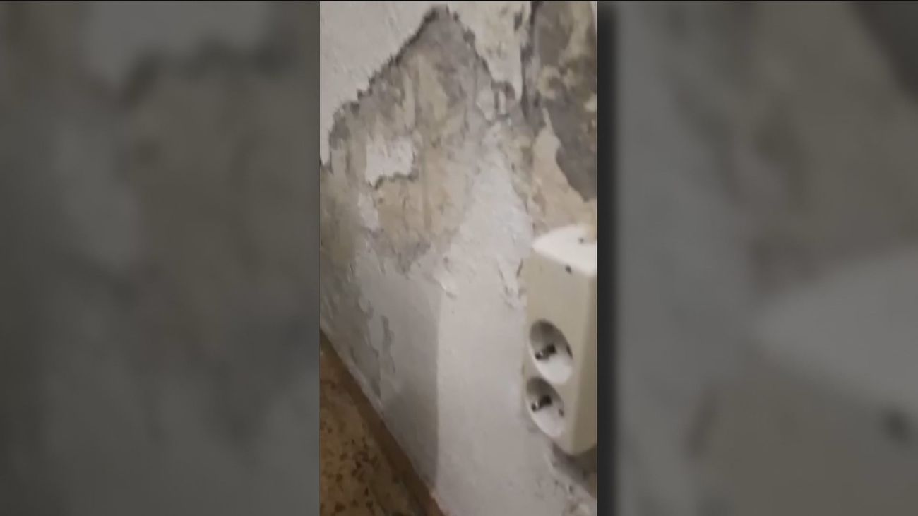 Alertan de humedades y moho en las dependencias de la Guardia Civil de Getafe