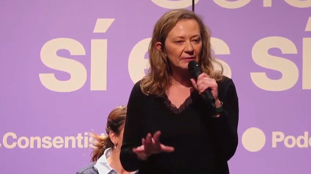 Victoria Rosell dice, en un acto sobre la ley 'solo sí es sí', que el "punitivismo es una trampa"
