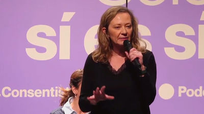 Victoria Rosell dice, en un acto sobre la ley 'solo sí es sí', que el "punitivismo es una trampa"