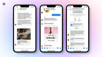 Meta presenta los Chats de Comunidades para Messenger y Facebook en España