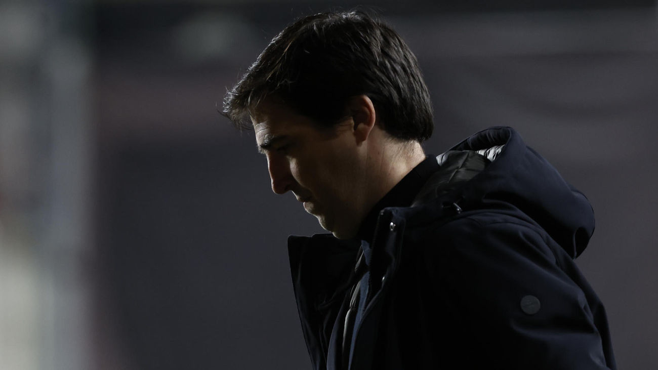 Iraola: "La posición me preocupa cero, me preocupan los puntos"