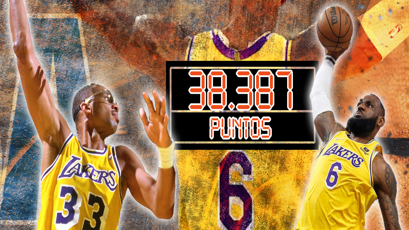 LeBron, a 36 puntos de ser el máximo anotador de todos los tiempos de la NBA