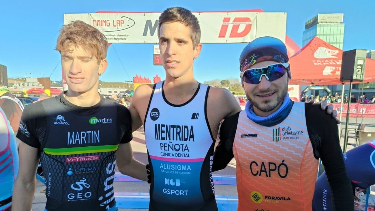 Marta Cabello y Diego Méntrida ganan el Duatlón de San Sebastián de los Reyes