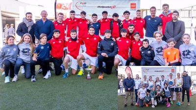 Chamartín y Padel Damn, campeones por equipos de pádel  de Madrid