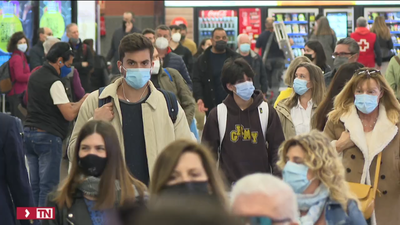 Llegó el día: las mascarillas dejan de ser obligatorias en el transporte público