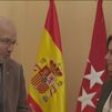 Ayuso recibe al presidente del Colegio de Médicos de Madrid