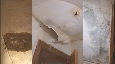 Un vecino de 81 años, invadido por las humedades en su vivienda de Buitrago del Lozoya