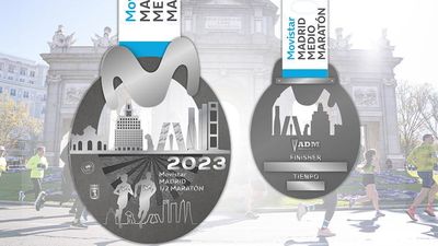Presentada la medalla del Medio Maratón de Madrid, que alcanza ya 13.000 inscritos
